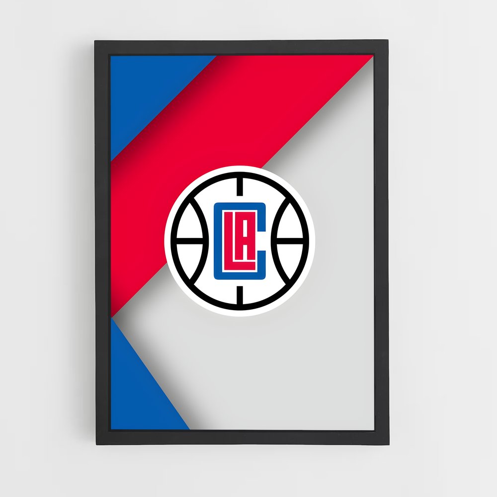 Poster Clippers Spirit – affiche Basketball (vue 2)